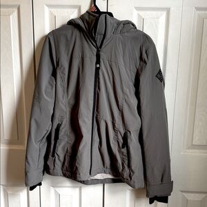 Hollister Gray All Weather Jacket